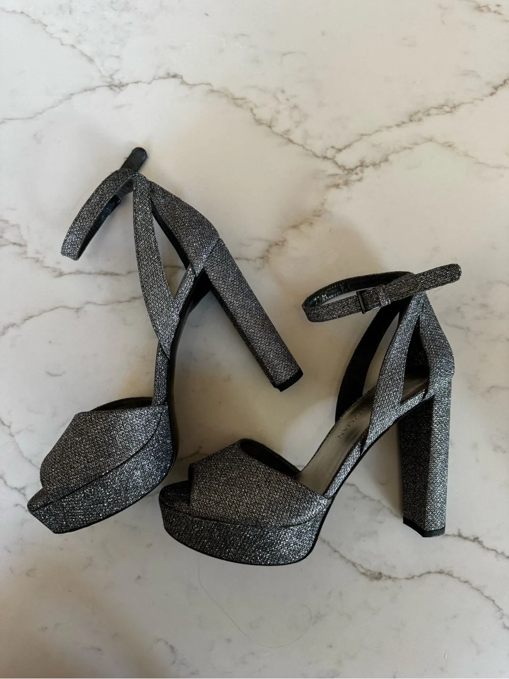 Stuart Weitzman glamorous gunmetal